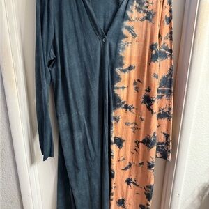 LOGO by Lori Goldstein Blue Top